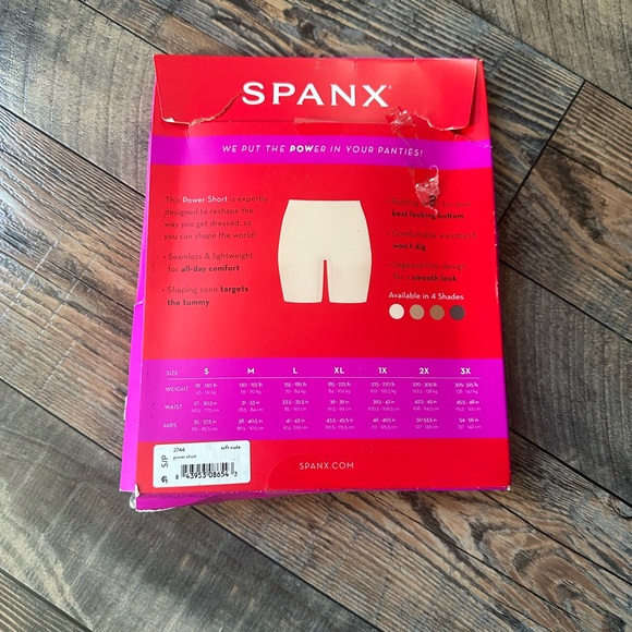 Spanx Shaper Short size small - Soft Nude - Picture 3 of 4